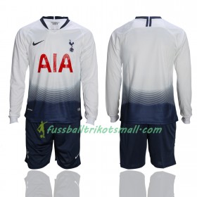 Fußballtrikots Tottenham Hotspur Kinder 2018-2019 Langarm Heimtrikotsatz kaufen